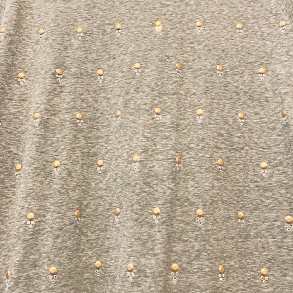 J. Crew Sequin Dot Tee Shirt - Picture 4 of 10